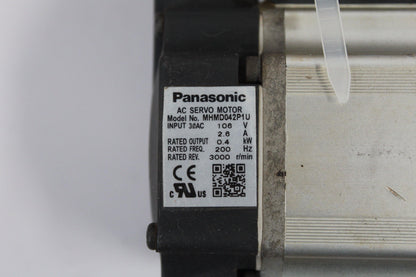 Panasonic MHMD042P1U AC Servo Motor Input 106V 400W - Pulingma Automation