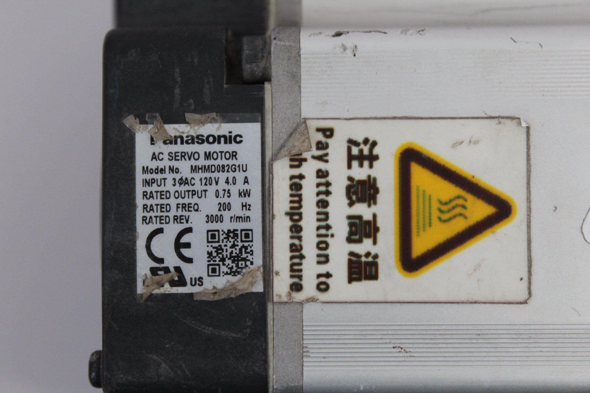 Panasonic MHMD082G1U AC Servo Motor Input 120V 750W - Pulingma Automation