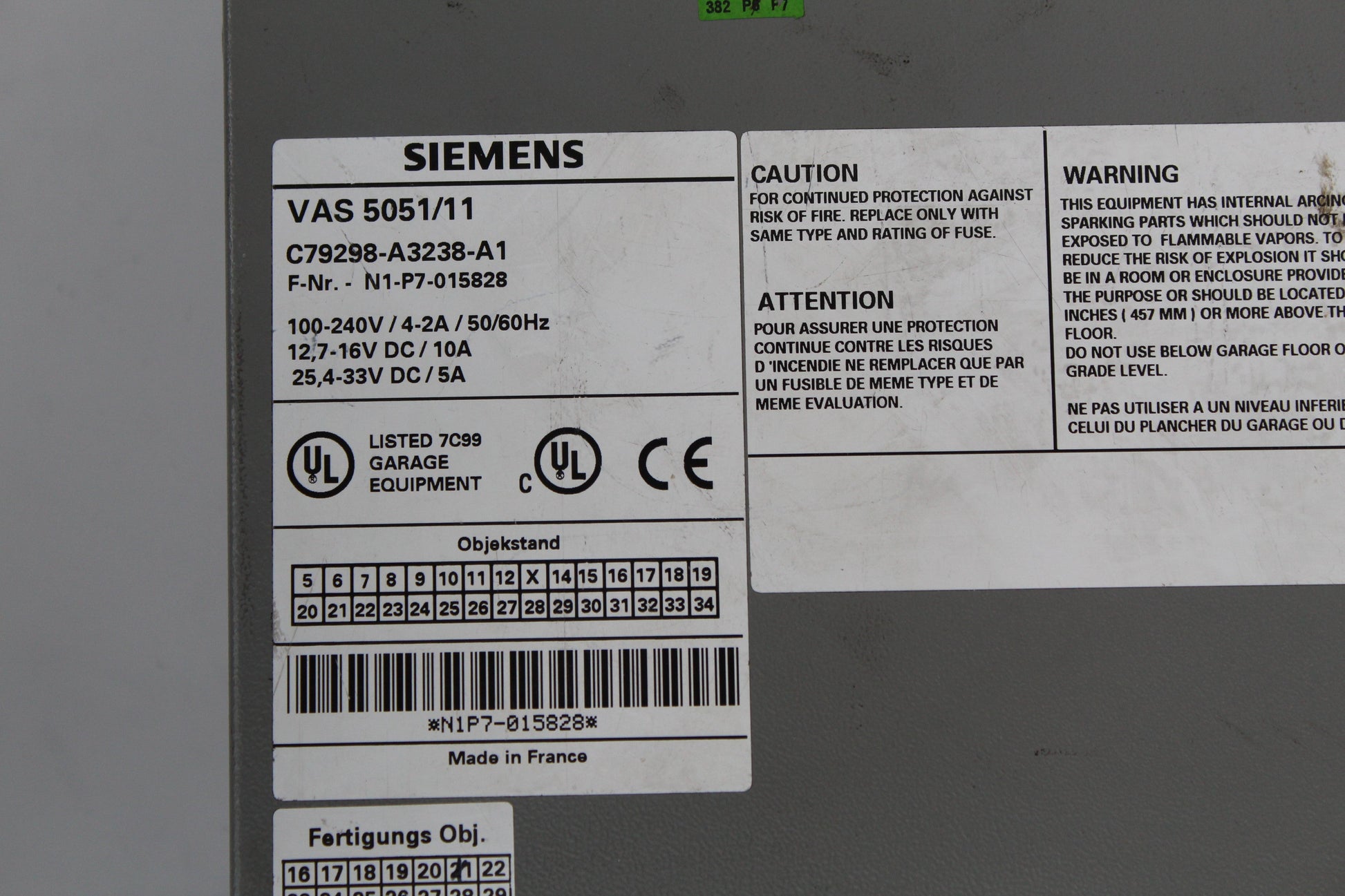 Siemens C79298-A3238-A1 VAS 5051/11 - Pulingma Automation