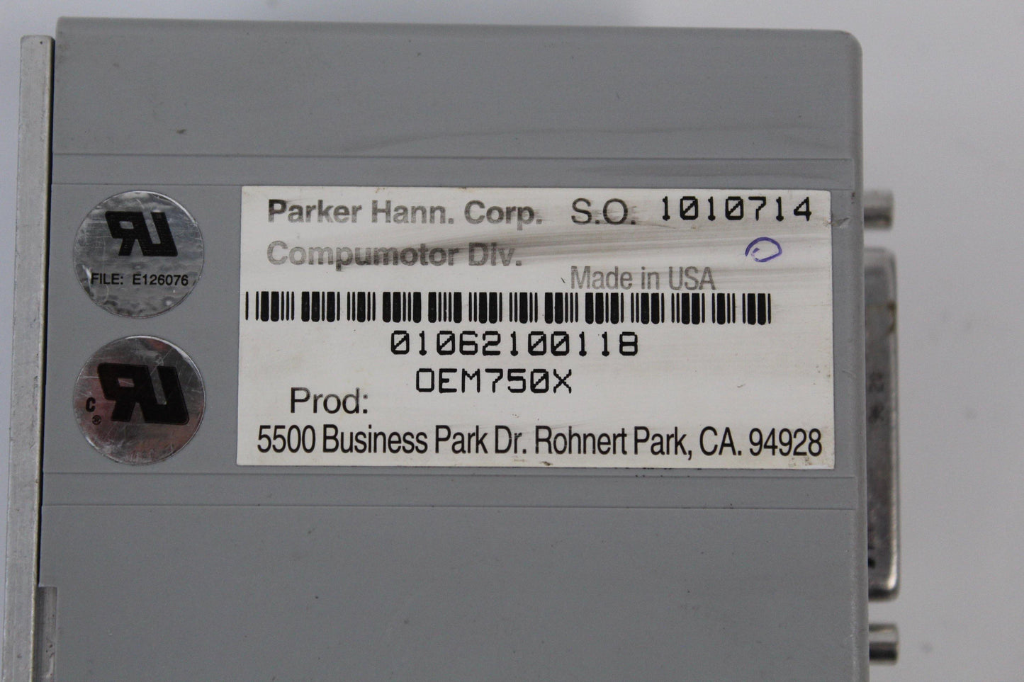 Parker OEM750X STEPPER DRIVE CONTROLLER - Pulingma Automation