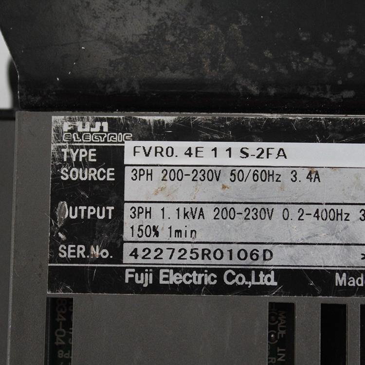 FUJI FVR0.4E11S-2FA SA532099-01 Frequency Converter - Pulingma Automation