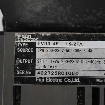 FUJI FVR0.4E11S-2FA SA532099-01 Frequency Converter - Pulingma Automation