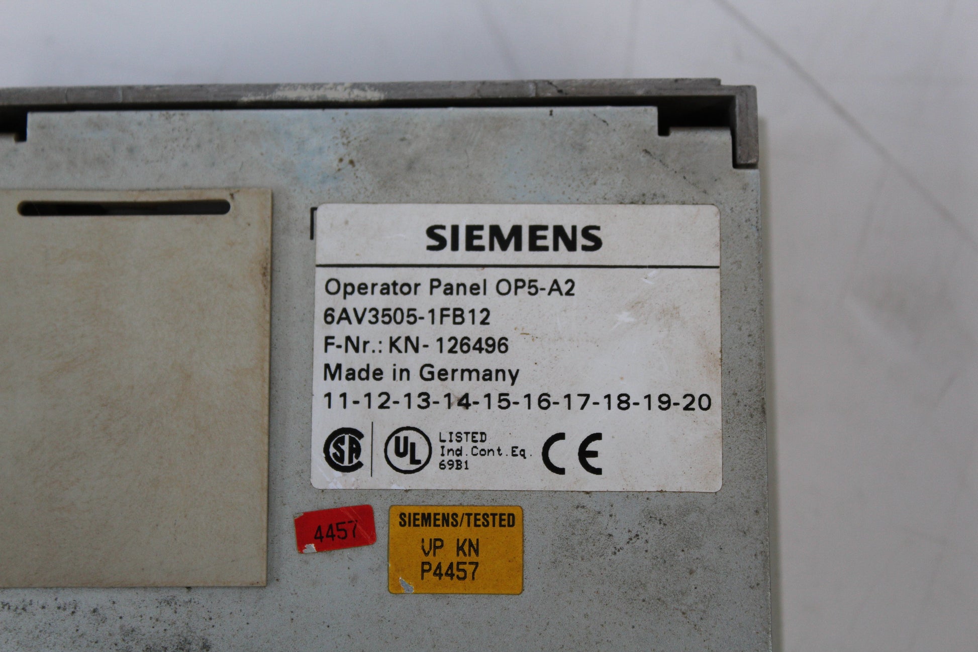 Siemens 6AV3505-1FB12 Operator Panel - Pulingma Automation