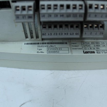 Lenze AC Servo Drive EVS9324-ES AC Servo Motor MDSKARS080-22