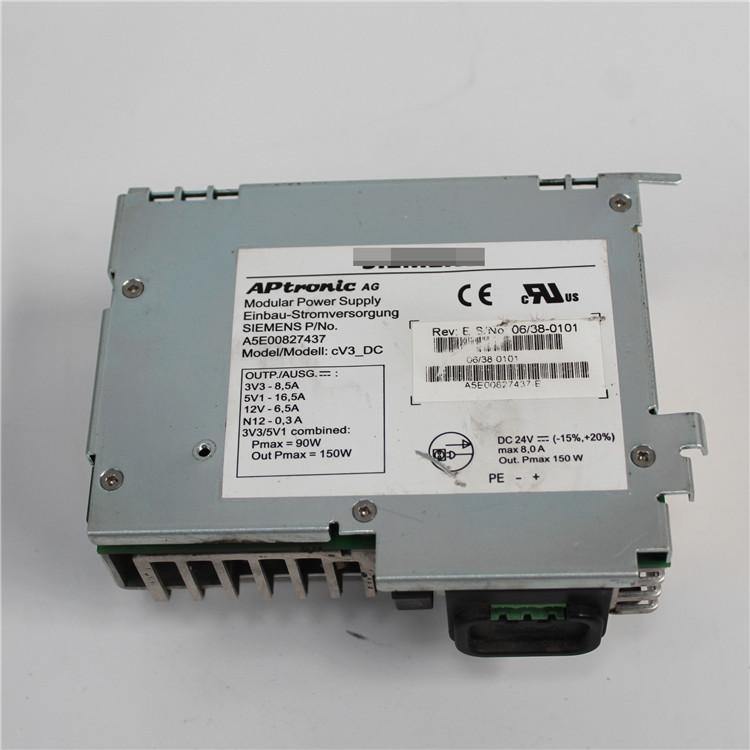 SIEMENS A5E00827437 A5E00827437-E DC24V 8A Power Supply - Pulingma Automation