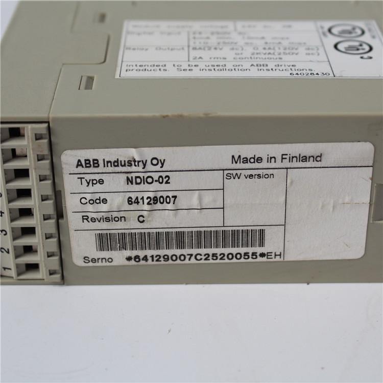 ABB NDIO-02 Module - Pulingma Automation