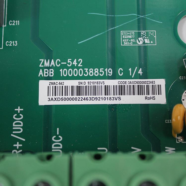 ABB ACS880 ZMAC-542 3AXD50000022463 Frequency Converter Driver Board - Pulingma Automation