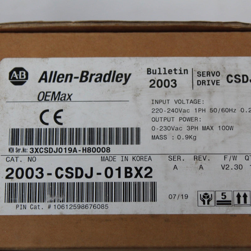 Allen Bradley 2003-CSDJ-01BX2 Servo Drive