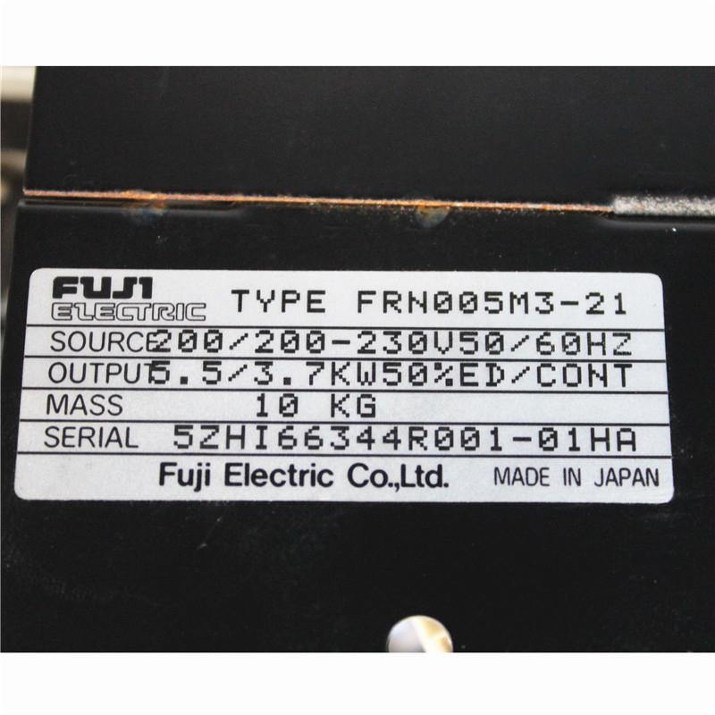 Used Fuji CNC Inverter 3.7kw FRN005M3-21 - Pulingma Automation