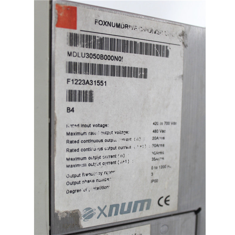 Foxnum MDLU3050B000N0I Servo Drive 480VAC - Pulingma Automation