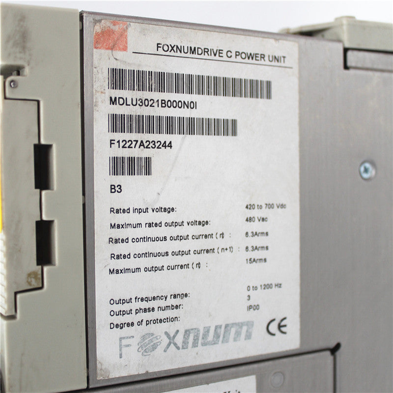 Foxnum MDLU3021B000N0I Servo Drive 480VAC - Pulingma Automation