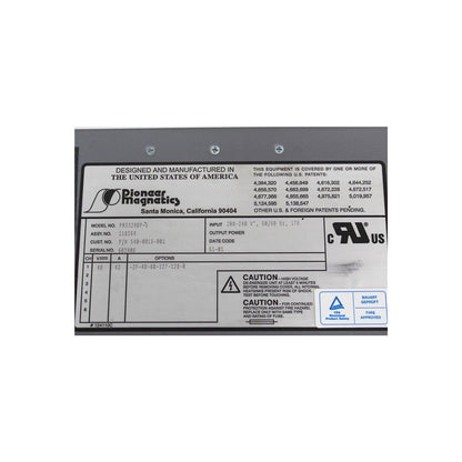 Pioneer magnetics Power Supply PM3329BP-5 P/N 540-0016-001 Used In Good Condition - Pulingma Automation
