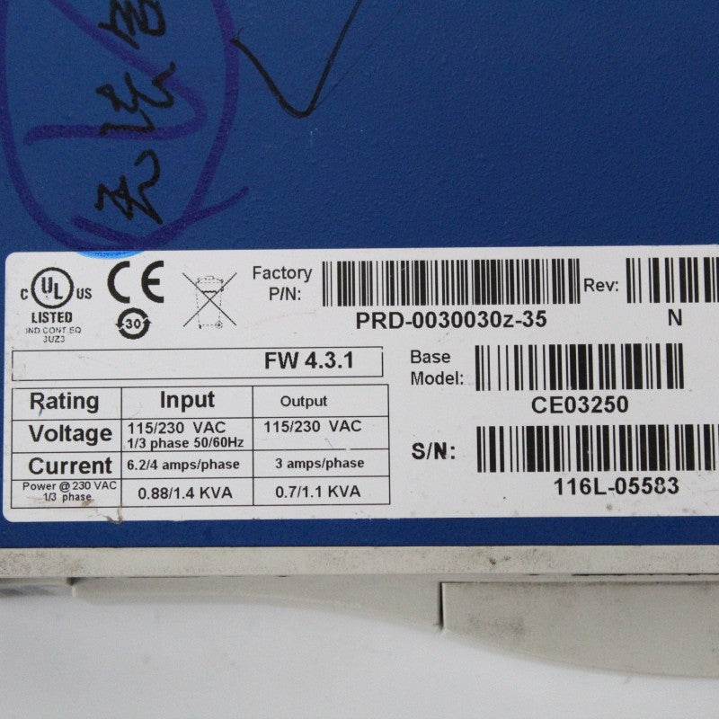 Kollmorgen CE03250 Servo Driver