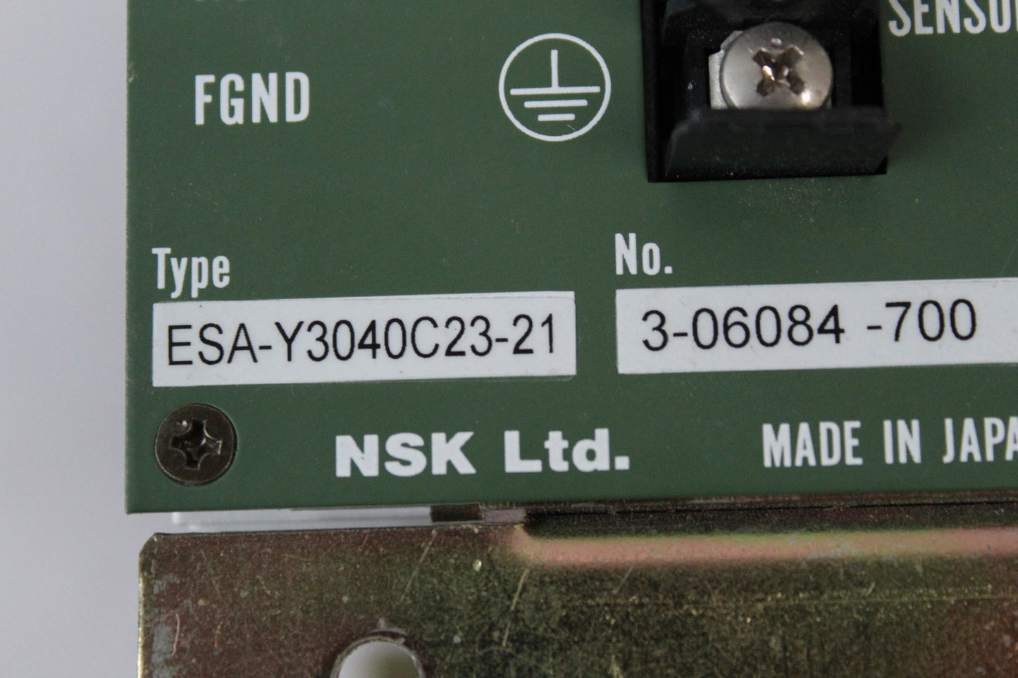 NSK ESA-Y3040C23-21 Servo Drive Series 3-06084-700 - Pulingma Automation