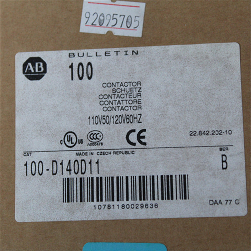 Allen Bradley Contactor 100-D140D11