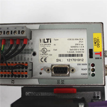 Lust CDE32.004.C2.4.PC1 Servo Drive Input 230VAC 50/60Hz - Pulingma Automation