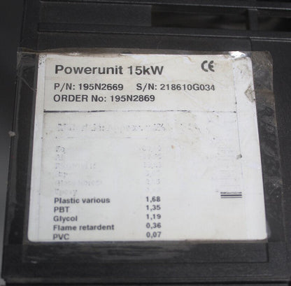 Danfoss 195N2869 Inverter 195N2669