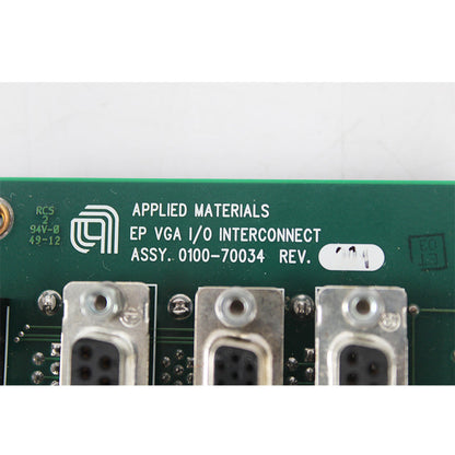 Applied Materials 0100-70034 Semicondutor Circuit Board