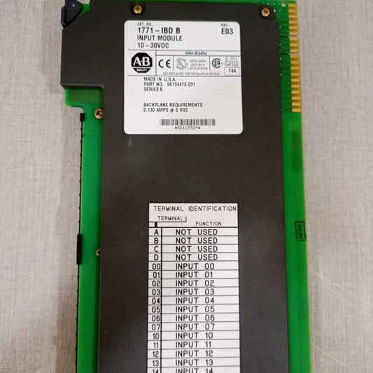 Allen Bradley 1771-IBD VDC PLC Input Module SER. B