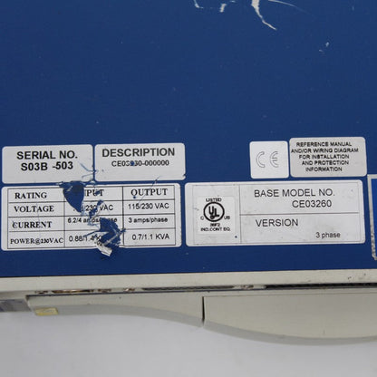 Kollmorgen CE03260 Servo Driver