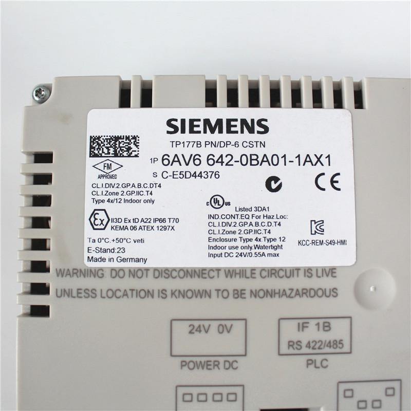 New Original SIEMENS Touch Panel 6AV6642-0BA01-1AX1 - Pulingma Automation