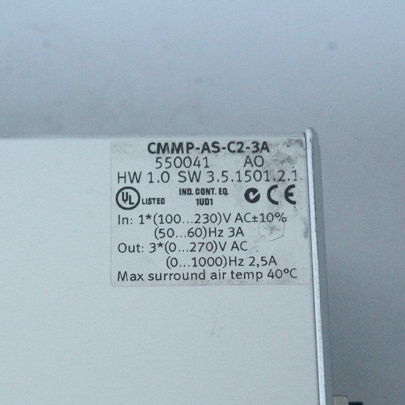 FESTO CMMP-AS-C2-3A Controller