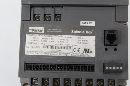 Parker SDM1005DCSWC00S Inverter 200-240V 3ph - Pulingma Automation