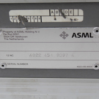 ASML 4022.470.88552 4022.637.16724 Controller