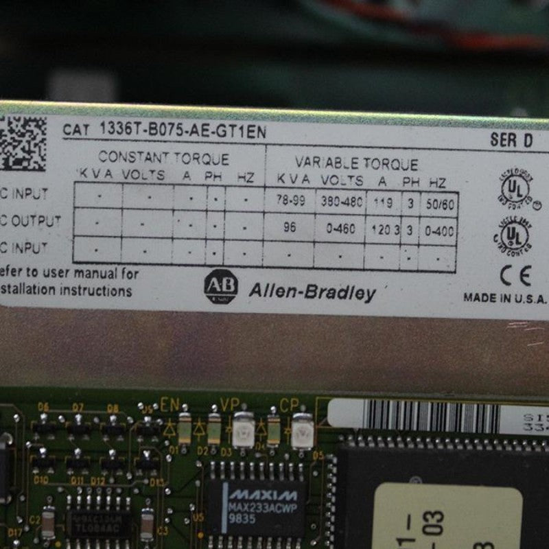 Allen Bradley 1336T-B075-AE-GT1EN 1336T-LM1EN51 55KW Led Printed Circuit Board - Pulingma Automation