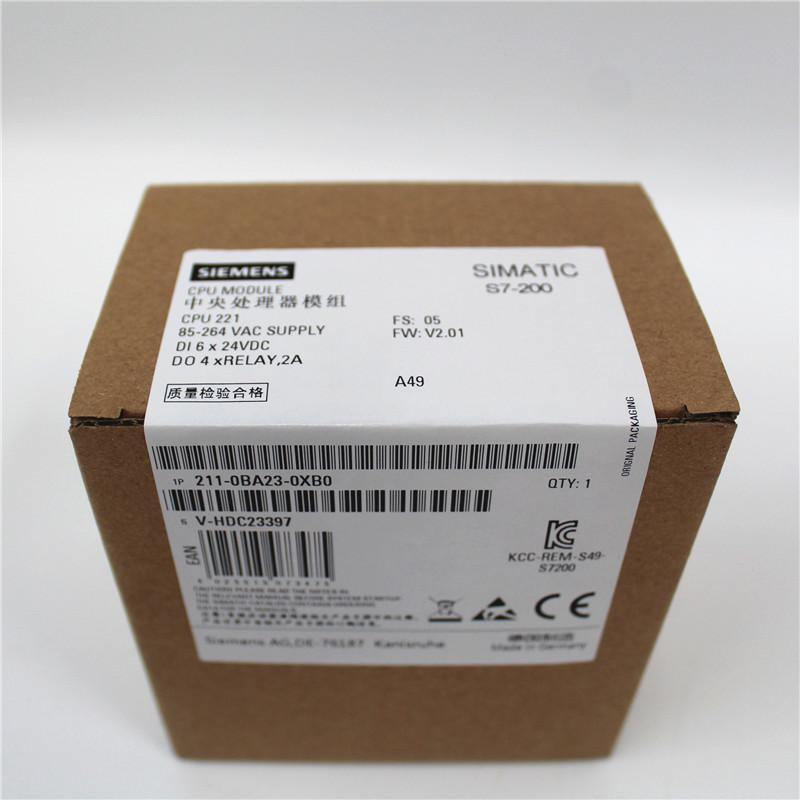 New Original Siemens SIMATIC S7-200 CPU PLC Module 6ES7211-0BA23-0XB0 - Pulingma Automation