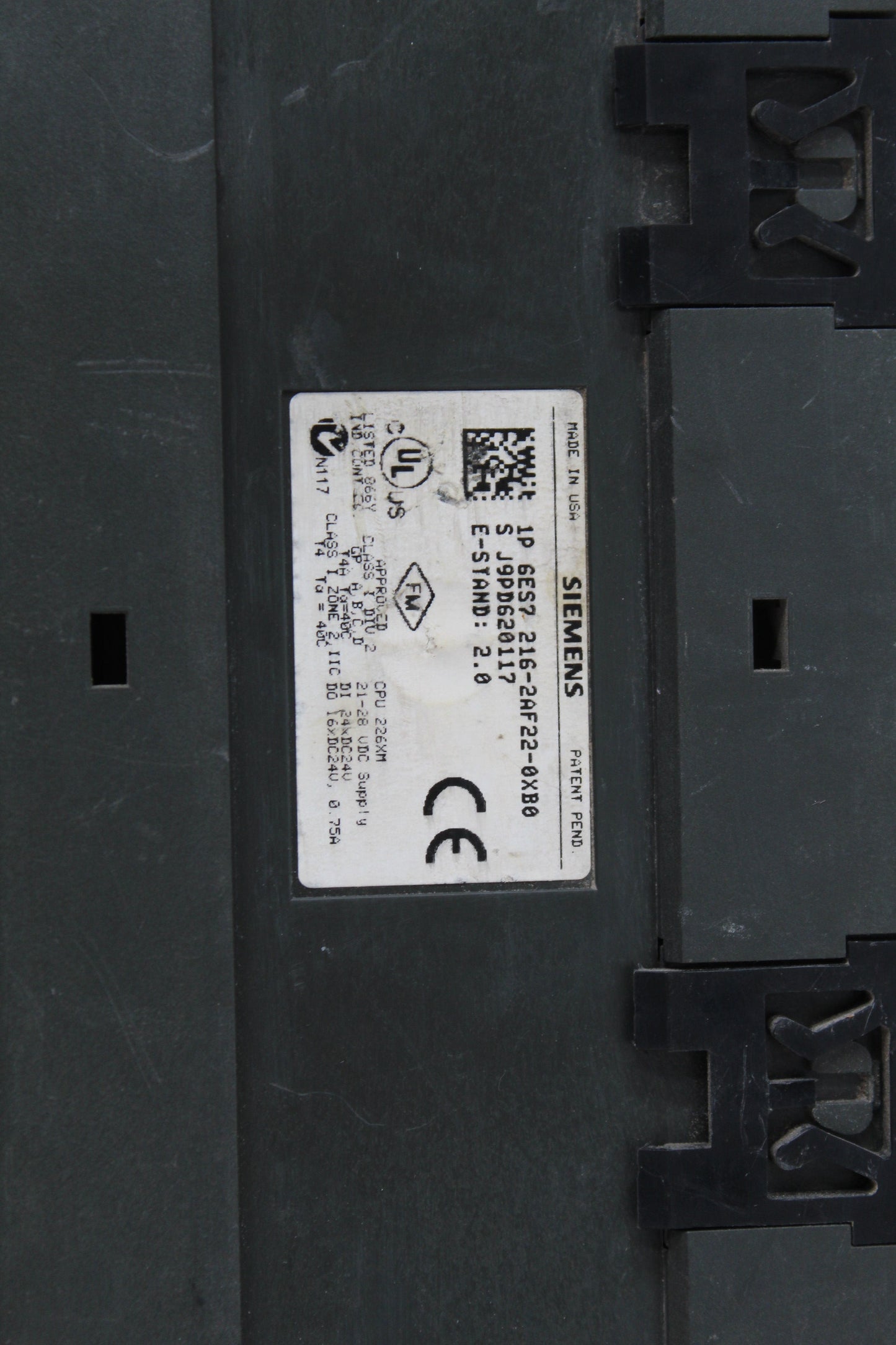 Siemens 6ES7216-2AF22-0XB0 CPU 226XM Compact Unit - Pulingma Automation