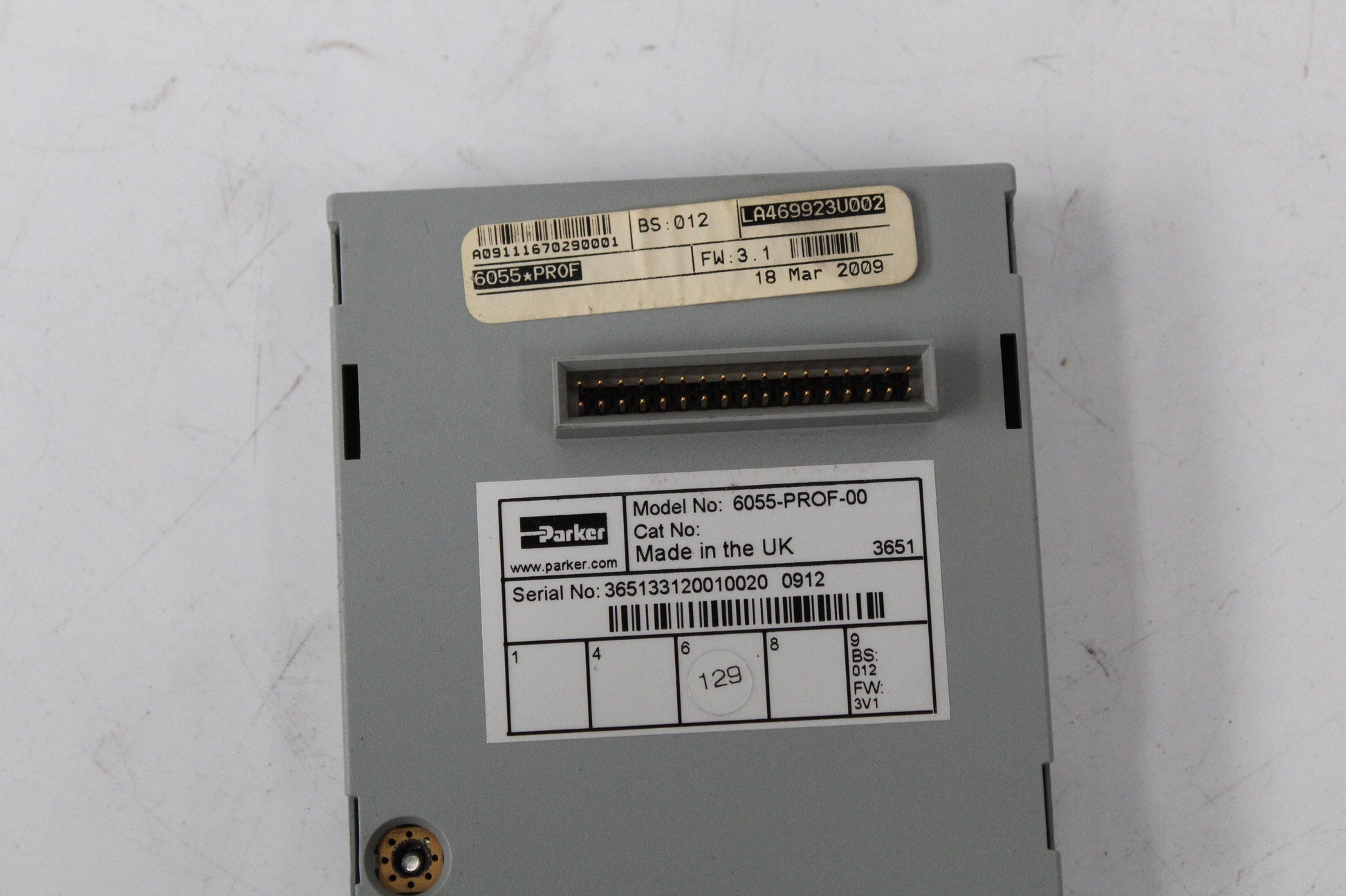 Parker 6055-PROF-00 Communication Board FW 3.1 - Pulingma Automation