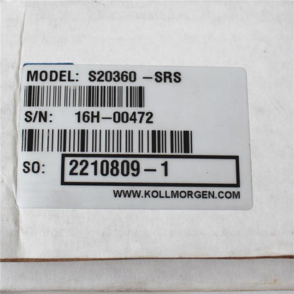 New Original Kollmorgen Servo Driver S20360-SRS - Pulingma Automation