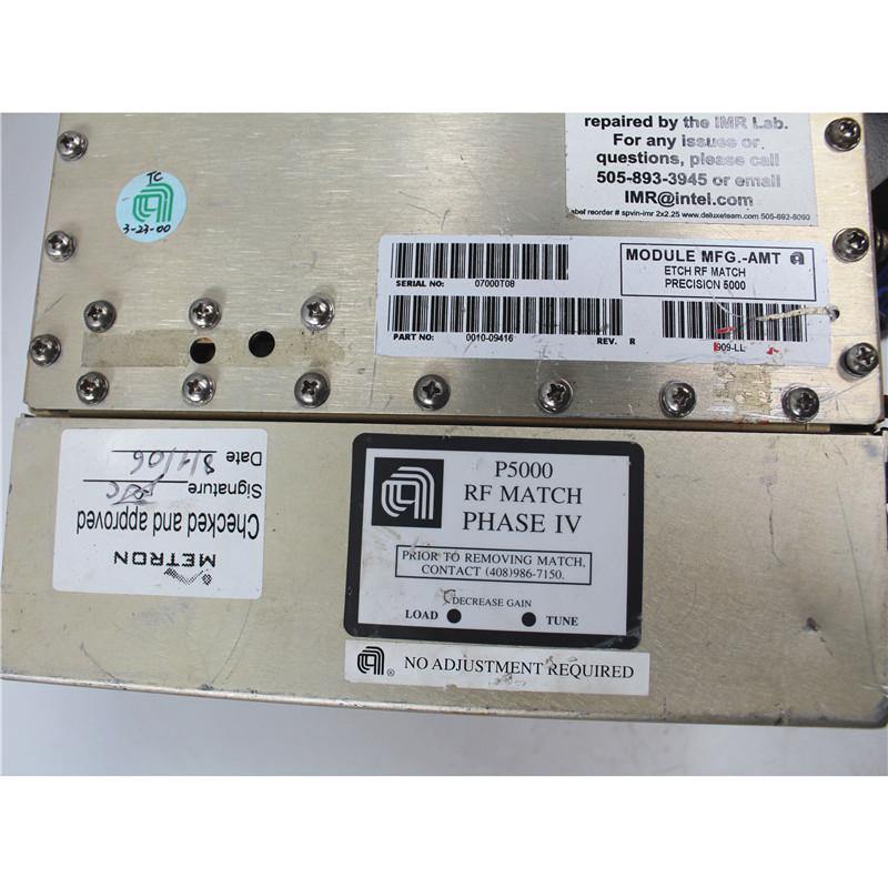 Used AMAT RF Match Phase IV Controller 0010-09416 - Pulingma Automation