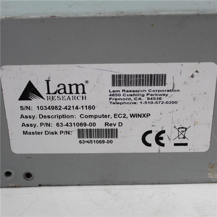 Lam Research 63-431069-00 1034982-4214-1160 Controller - Pulingma Automation