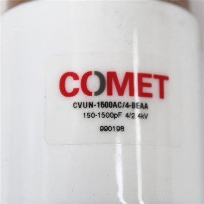 Used COMET Vacuum Variable Capacitor CVUN-1500AC/4-BEAA 150-1500PF 4/2.4KV - Pulingma Automation