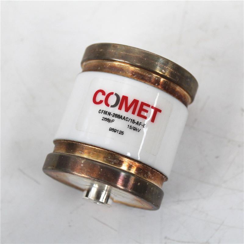 Used COMET Vacuum Variable Capacitor CFMN-268AAC/15-AF-E 268PF 15/9KV - Pulingma Automation
