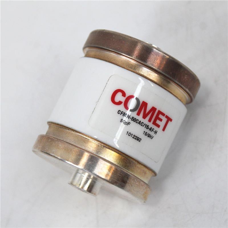 Used COMET Vacuum Variable Capacitor CFMN-50CAC/15-AF-H 50PF 15/9KV - Pulingma Automation