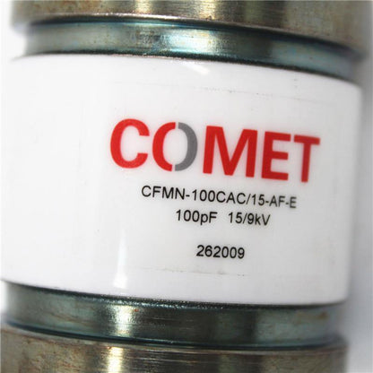 Used COMET Vacuum Variable Capacitor CFMN-100CAC/15-AF-E 100PF 15/9KV - Pulingma Automation