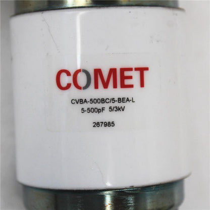 Used COMET Vacuum Variable Capacitor CVBA-500BC/5-BEA-L 5-500PF 5/3KV - Pulingma Automation