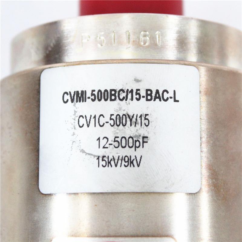 Used COMET Vacuum Variable Capacitor CVMI-500BC/15-BAC-L 12-500PF 15KV/9KV - Pulingma Automation