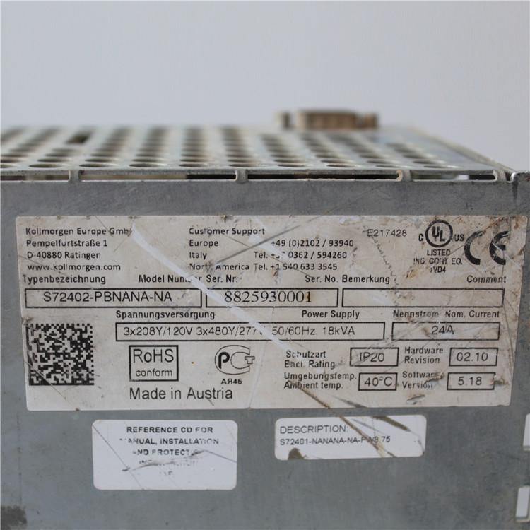 Kollmorgen S72402-PBNANA-NA 8825930001 S700 11KW 24A Servo Drive - Pulingma Automation