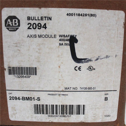 New Original Allen Bradley Kinetix 6000 Axis Module 2094-BM01-S 2094-IN001X-XX-X - Pulingma Automation