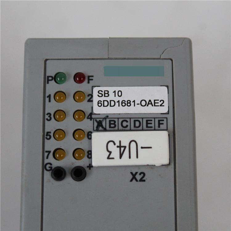 SIEMENS 6DD1681-OAE2 SB 10 SIMADYN D I/O Module - Pulingma Automation