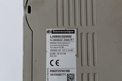 Schneider LXM05CD28M2 Inverter 200/240VAC 50/60Hz - Pulingma Automation