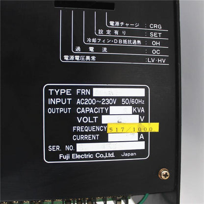 Used Fuji FRENIC5000H2 Inverter FRN006H2-2 FRENIC5000H2 - Pulingma Automation