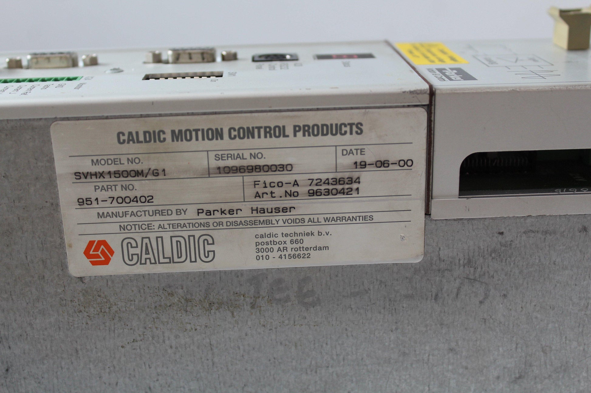 Parker SVHX1500M/G1 Drive - Pulingma Automation