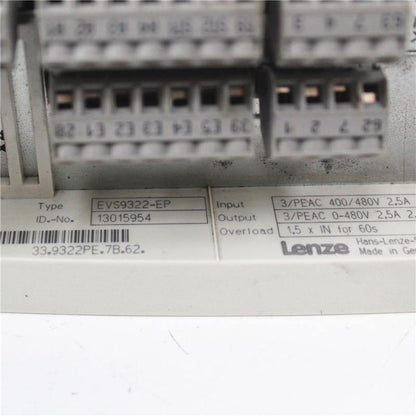 Used Lenze Servo Drive EVS9322-EP Motor MCS 06I41-RS0B0-B11N-ST5S00N-R0SU - Pulingma Automation