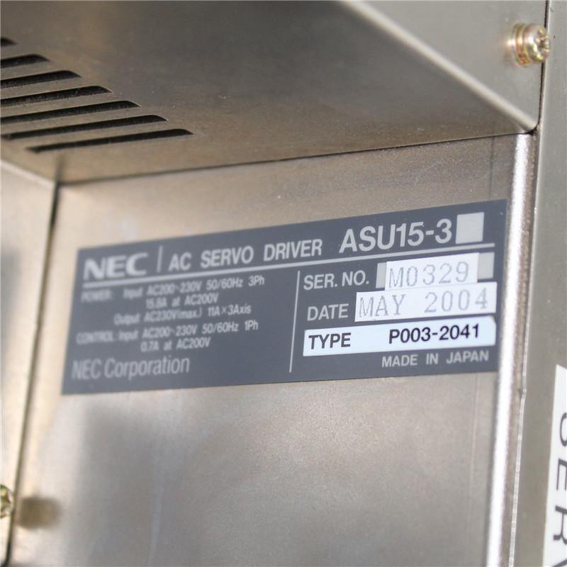 Used NEC Servo Drive ASU15-3 P003-2041 - Pulingma Automation