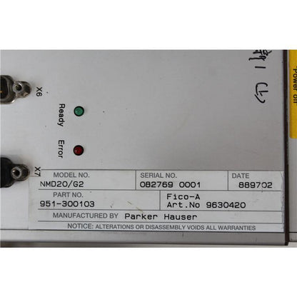 Parker NMD20/G2 Power Supply - Pulingma Automation